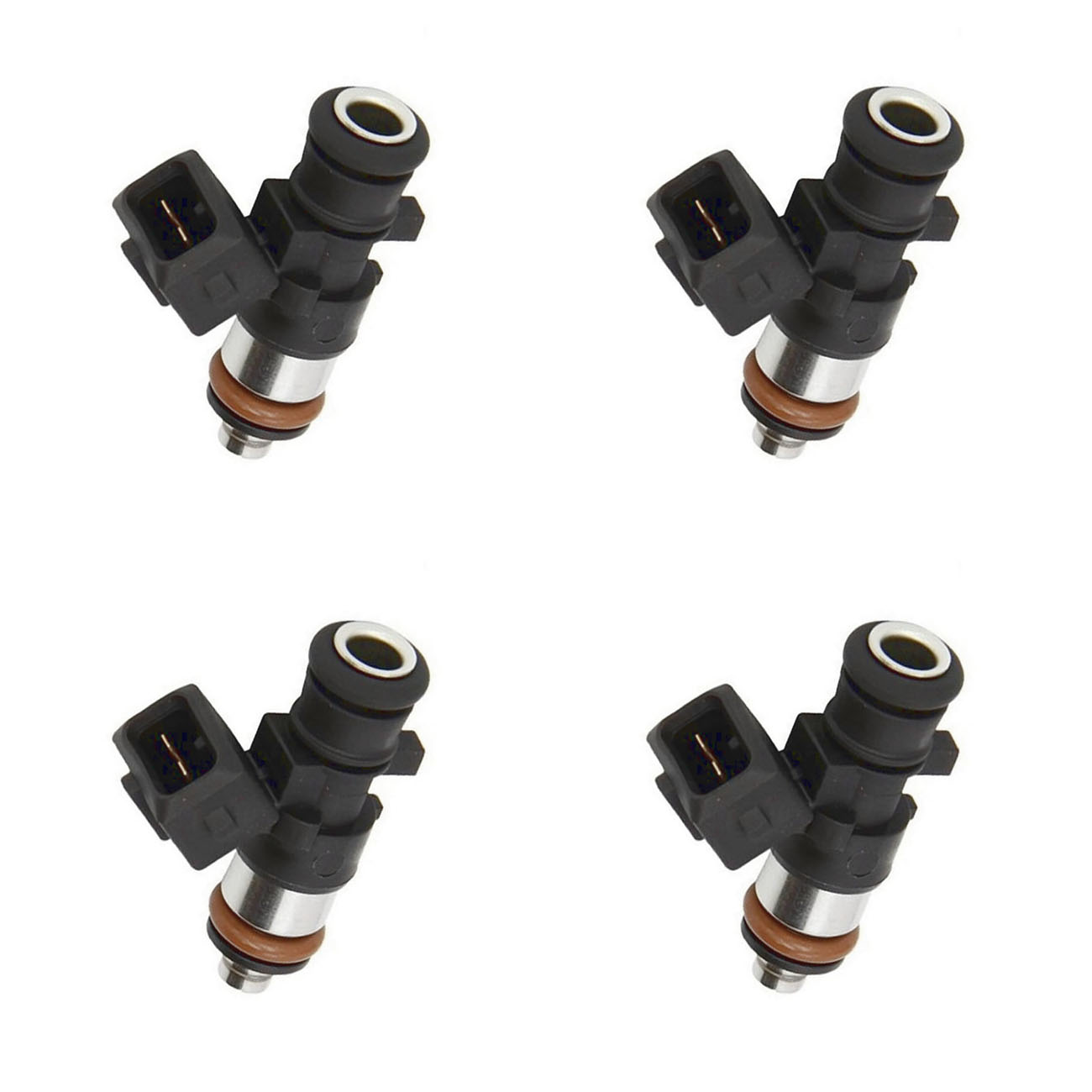 Kit 4 Inyectores Bosch Renault Clio Ii 1.2 16v 2003 2007